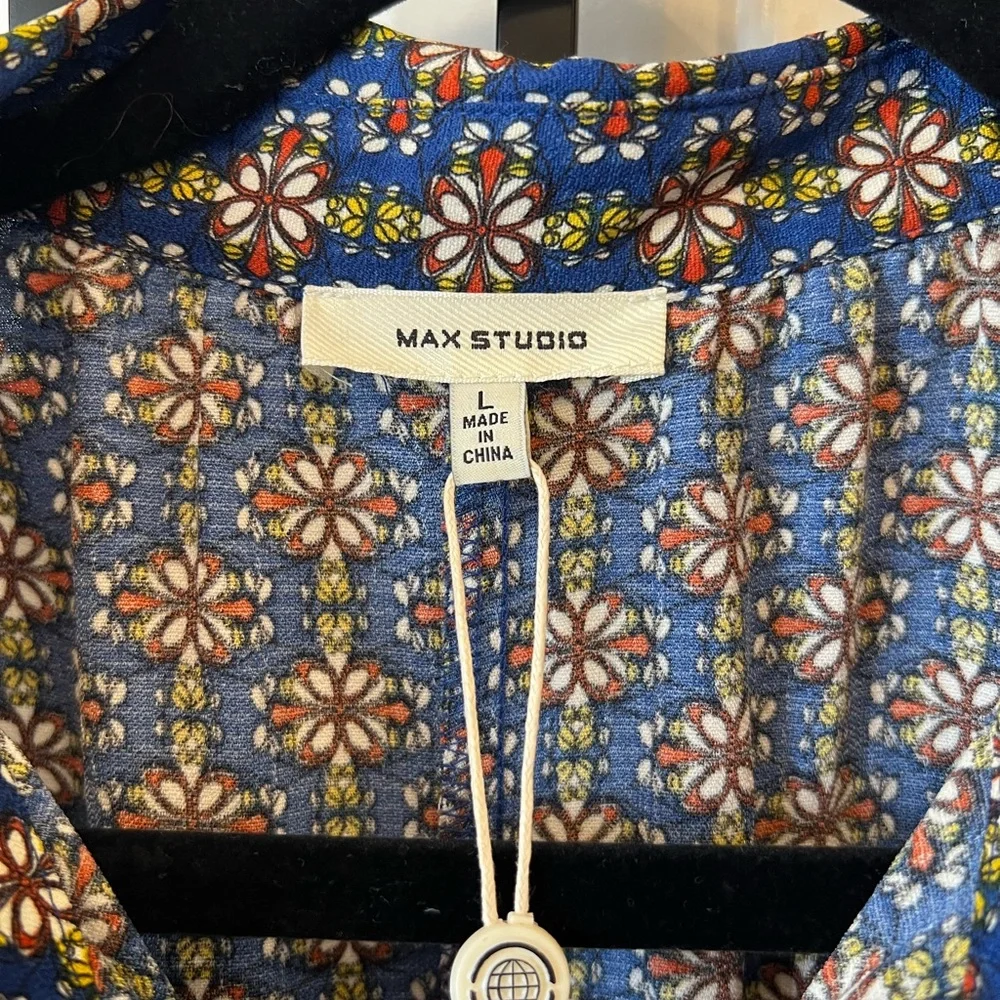 NWT Max Studio Belted Jumpsuit - Picture 2 of 5